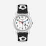 Regal barnklocka figurband - fotboll svart, 29 mm