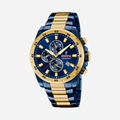 Festina F20564/1 Chrono Sport - herrklocka stål/blå, 45mm