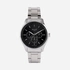 Regal herrklocka - metallband, silverton/svart, 42mm