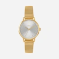 Regal damklocka - meshband, guldton/ljus, 36mm