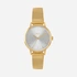 Regal damklocka - meshband, guldton/ljus, 36mm