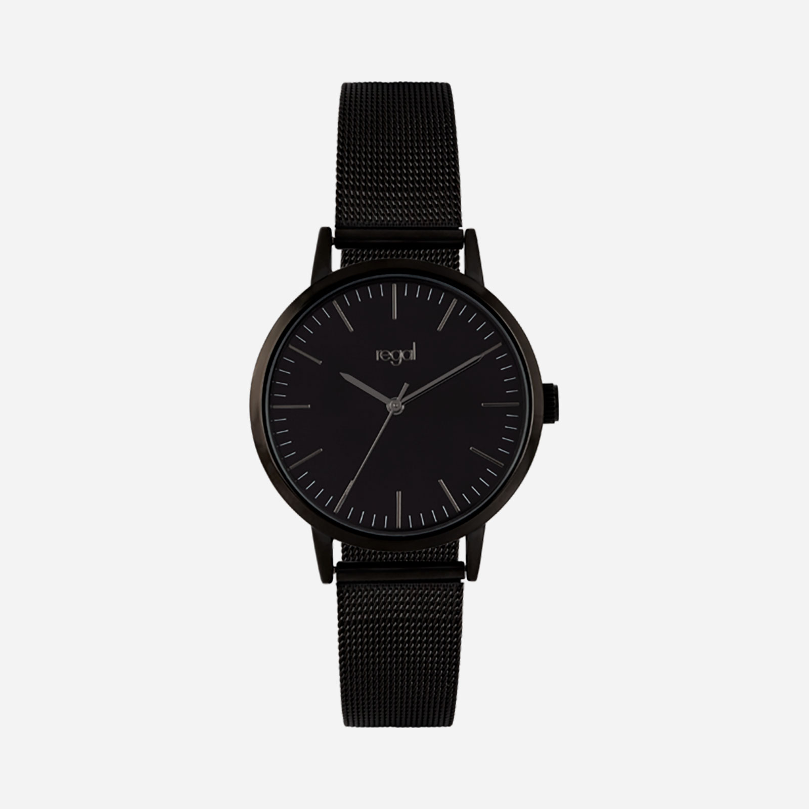 Regal damklocka - meshband, svart, 36mm
