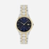 Moretime herrklocka - metallband, bicolor/svart, 39 mm