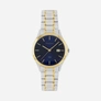 Moretime herrklocka - metallband, bicolor/svart, 39 mm