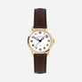 Moretime damklocka - guld/brun, 27 mm