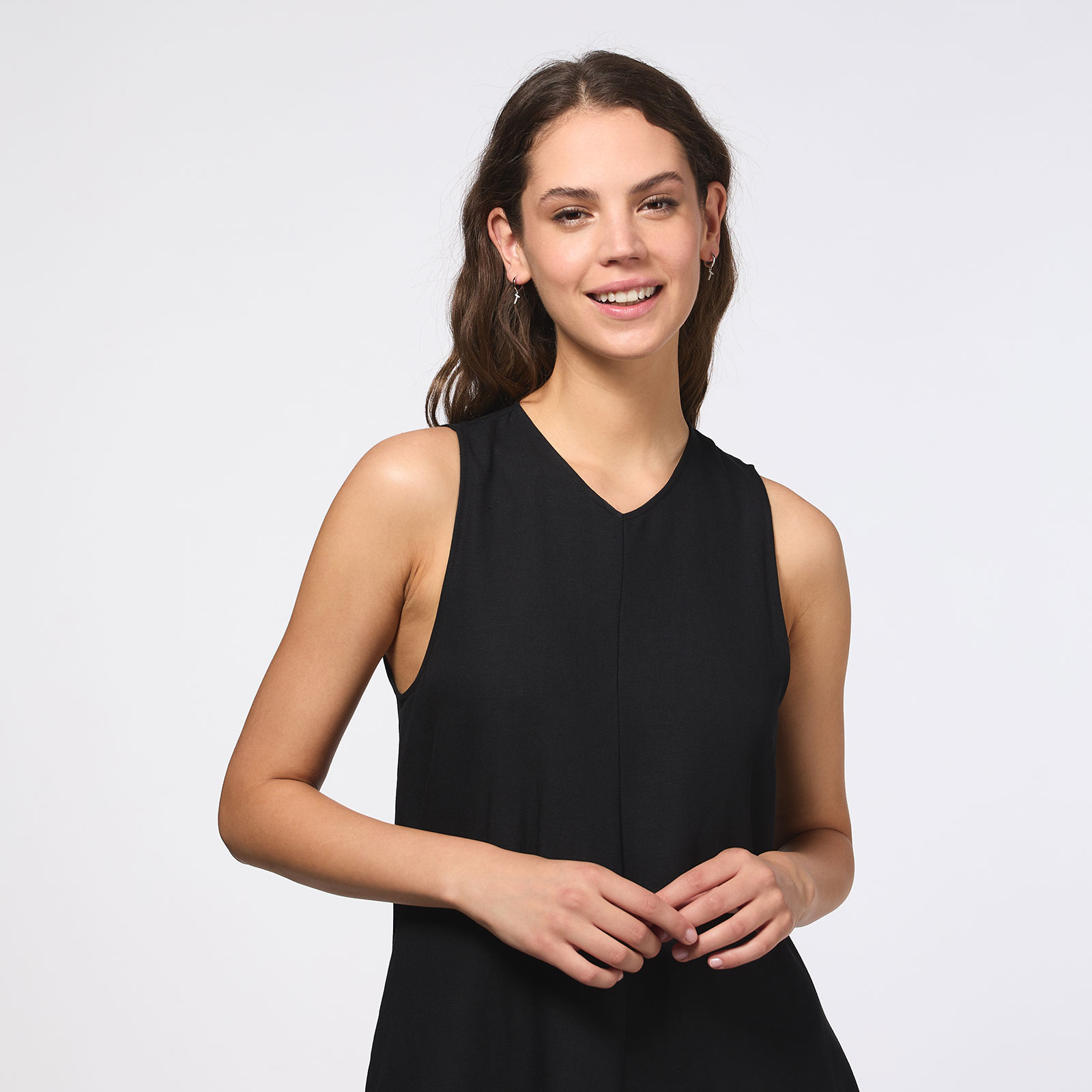 Örhängen äkta silver - hoops, bokstav T