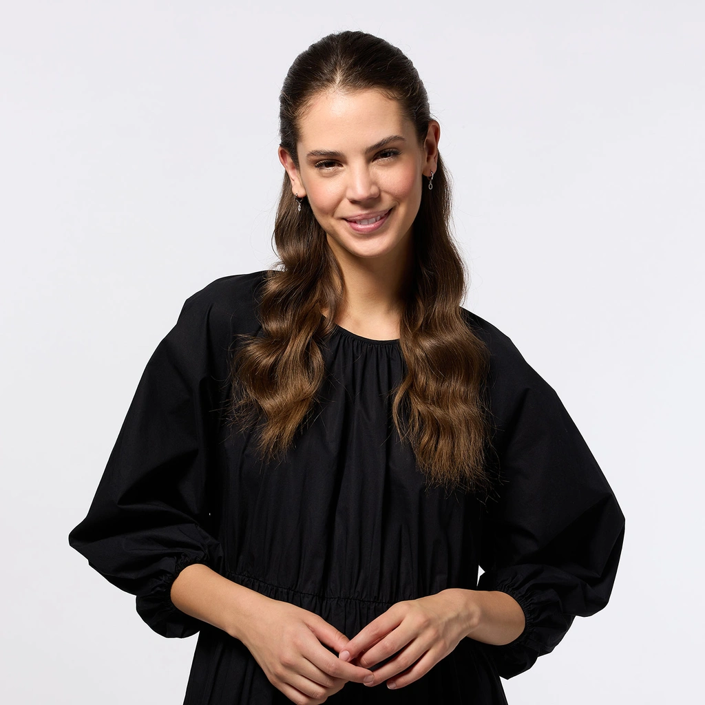 Örhängen äkta silver - hoops, bokstav O