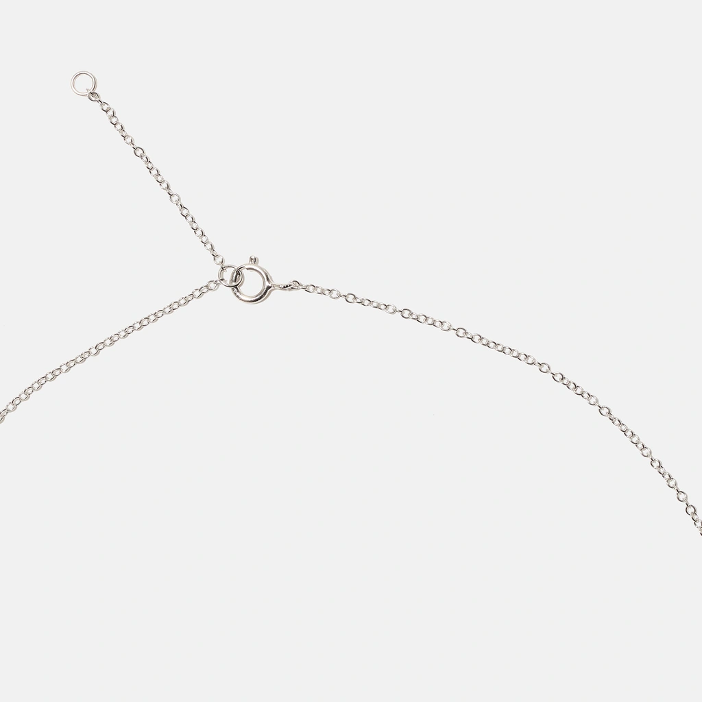 Halsband äkta silver, bokstav Z - 42+3 cm