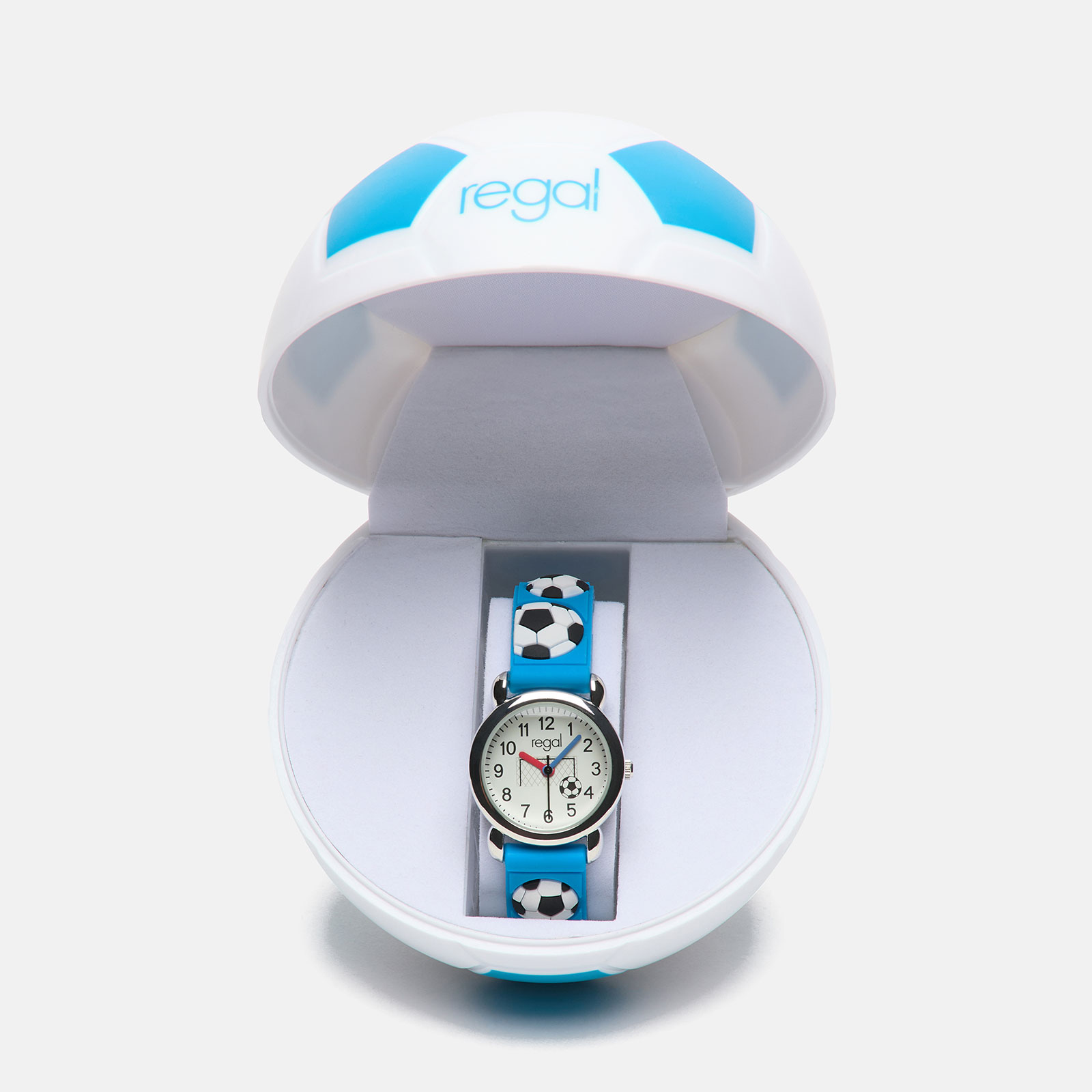 Klocka i ask barn  fotboll - RG6500-113