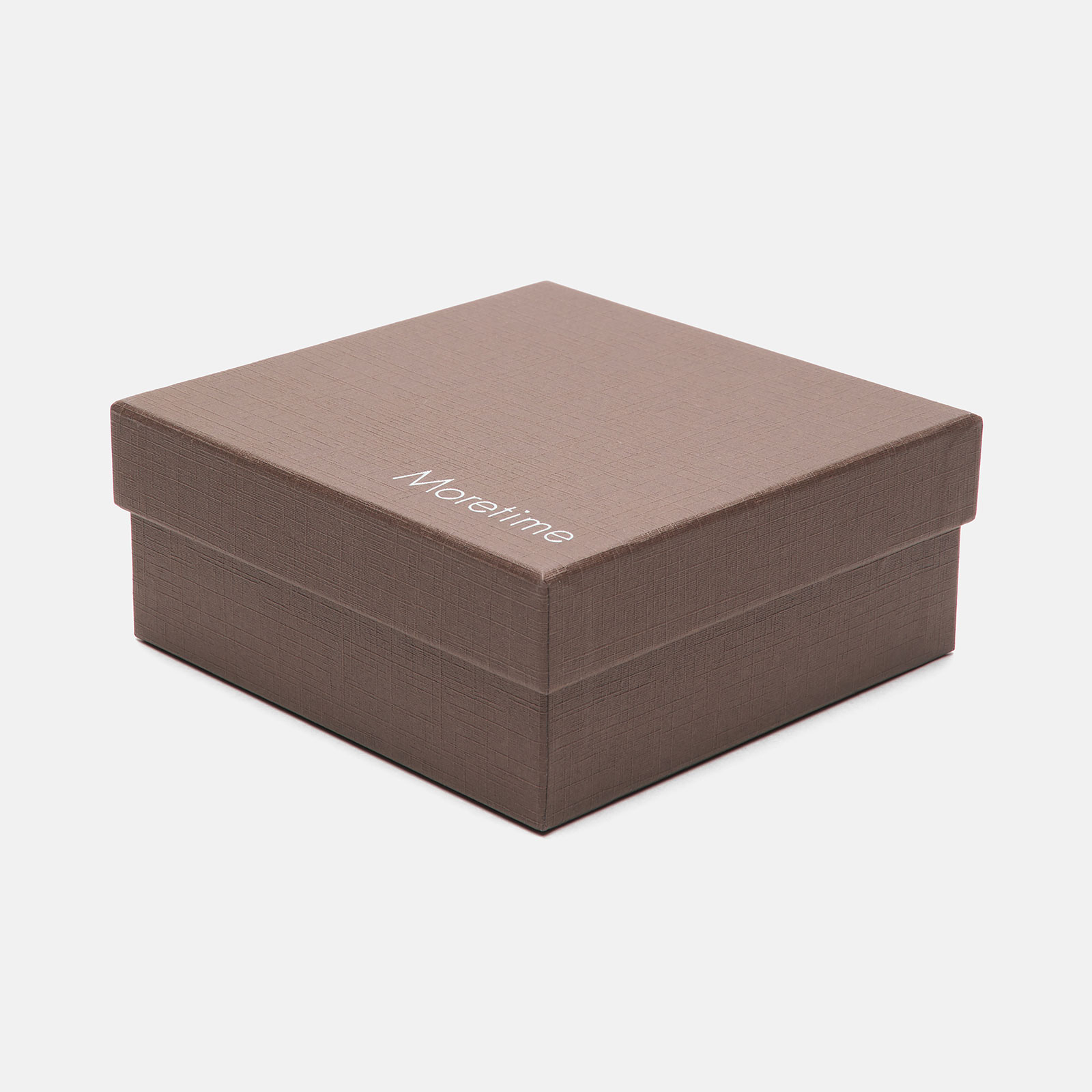 Moretime herrklocka - set med extra armband, silver/blå