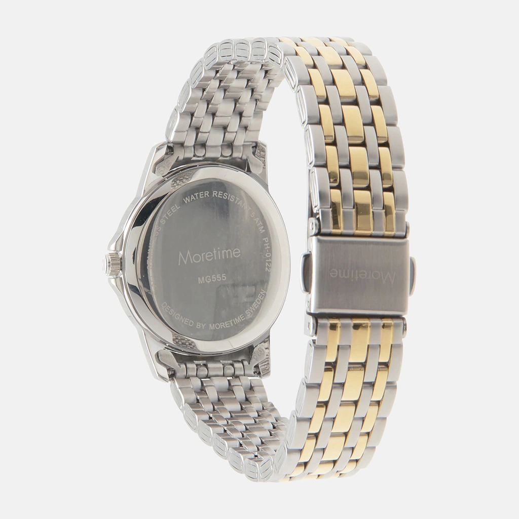 Moretime damklocka - set med armband, bicolor, 28 mm