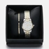 Moretime damklocka - set med armband, bicolor, 28 mm