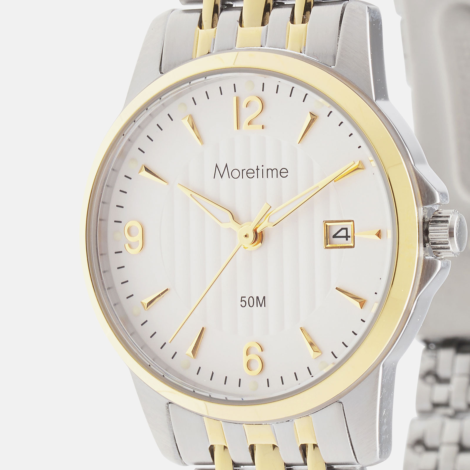 Moretime damklocka - set med armband, bicolor, 28 mm