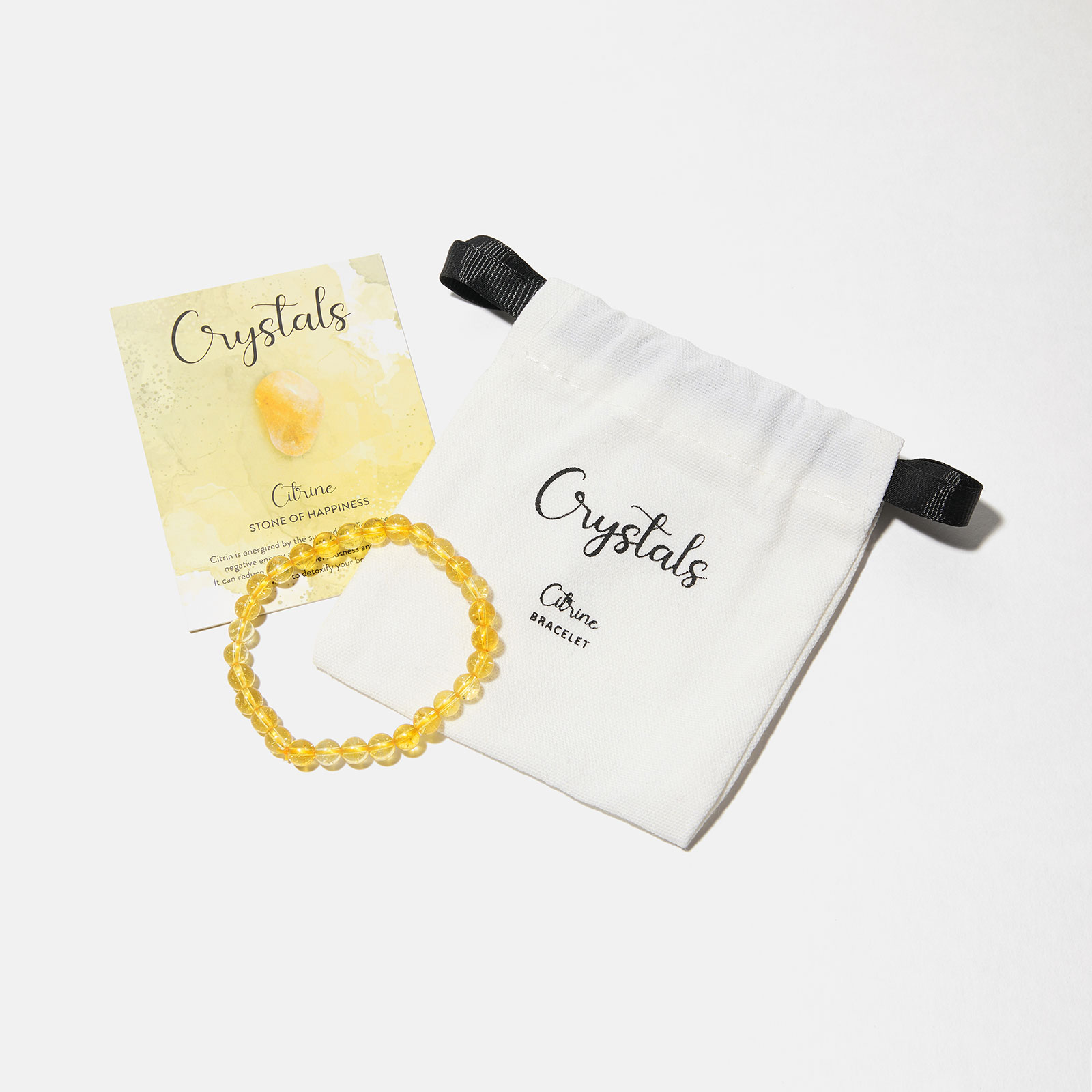 Kristallarmband Citrin - Glädje