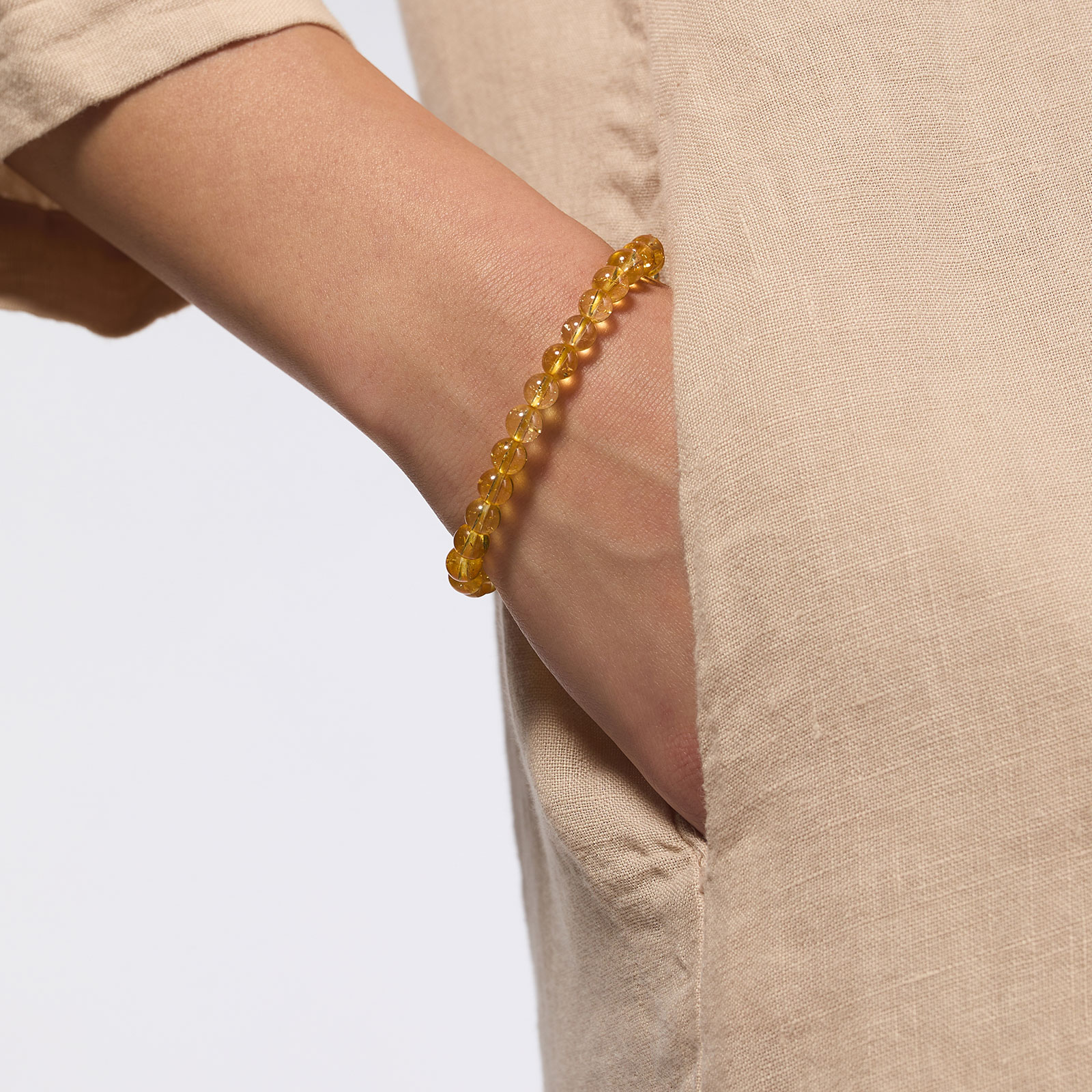 Kristallarmband Citrin - Glädje