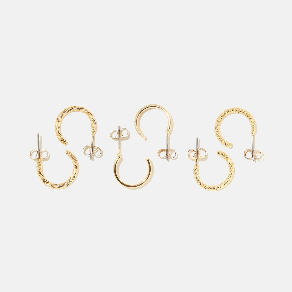 Montini Örhängen 3-pack