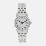 Moretime damklocka - datum, silver/vit, 26 mm