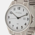 Moretime herrklocka - titan, vit urtavla, 39 mm