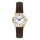 Moretime damklocka - guld/brun, 27 mm