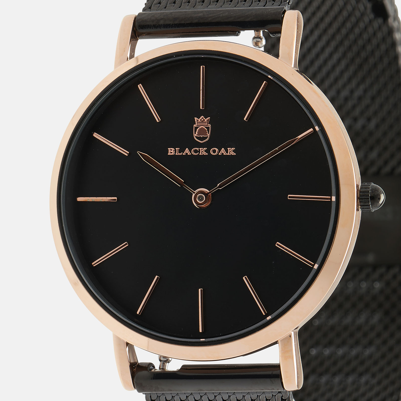 Black Oak Gerardii damklocka - svart/guld, 33 mm