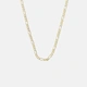 Halsband 9k guld Figarokedja - 51 cm