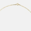 Halsband 9k guld Figarokedja - 51 cm