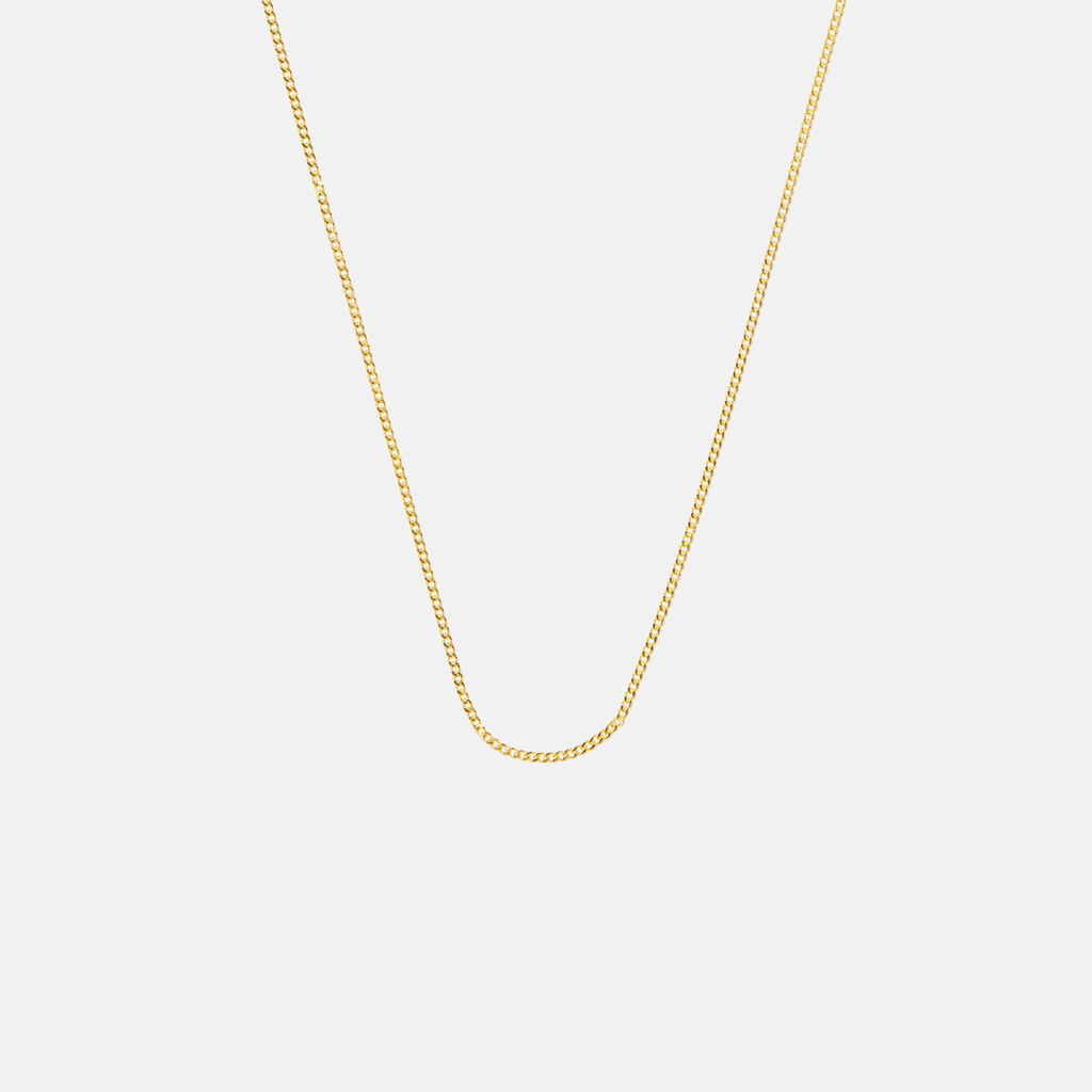 Halsband 9k guld 41-46 cm