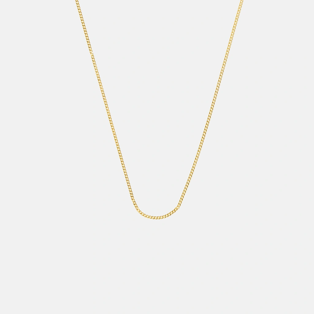 Halsband 9k guld 41-46 cm