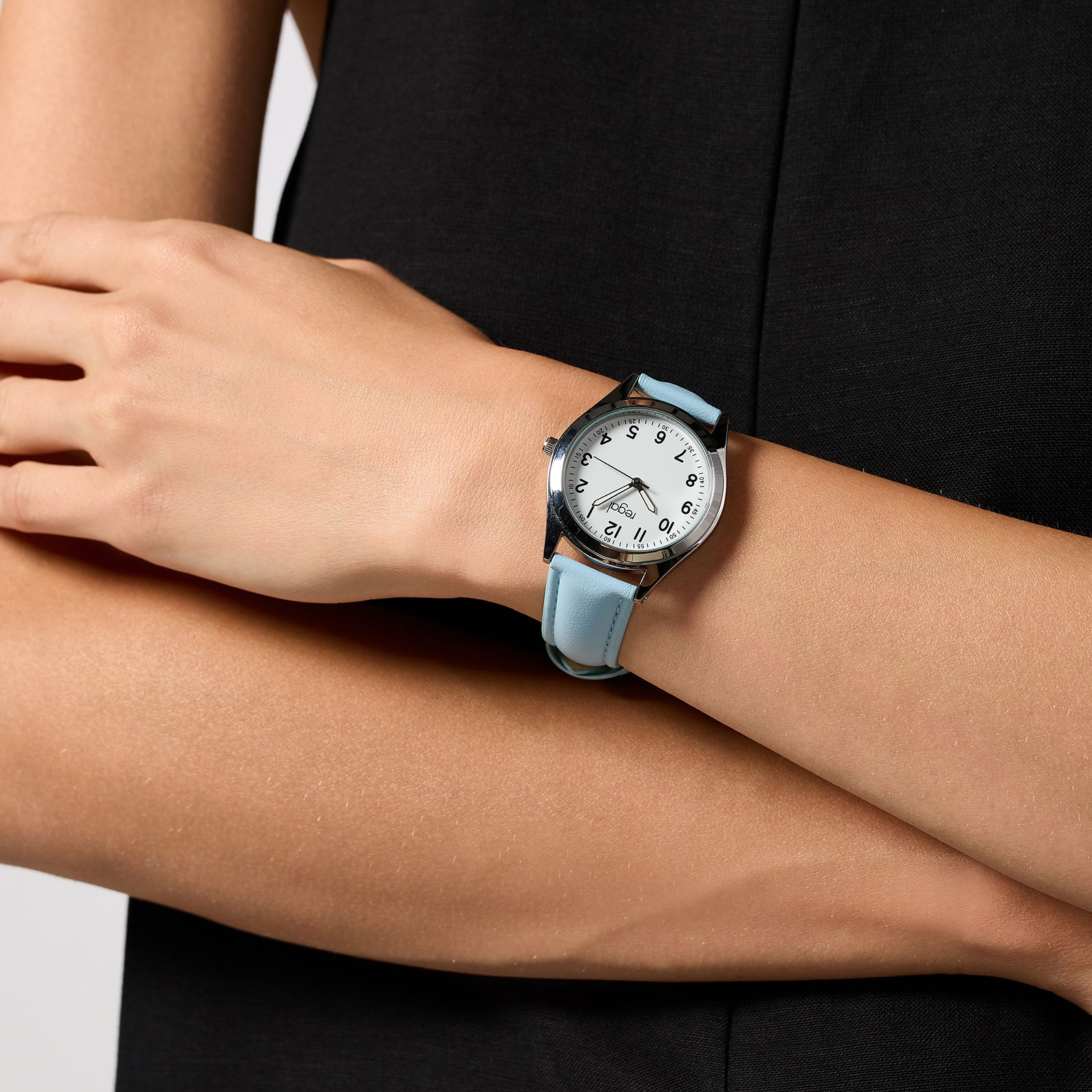 Regal Classic line - ljusblå/silverton, 36mm