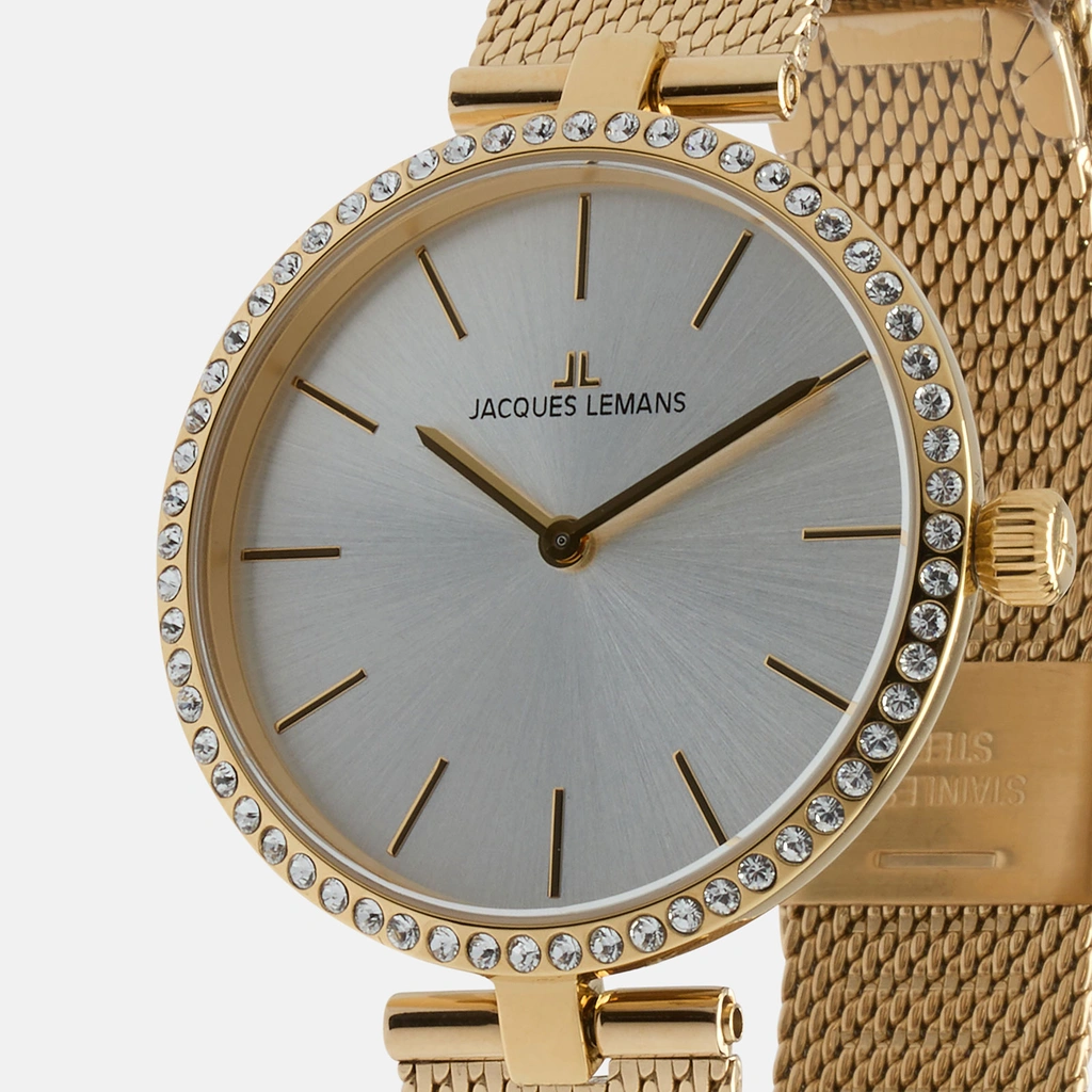 Jacques Lemans Milano - dam, presentset, guldton, 34mm
