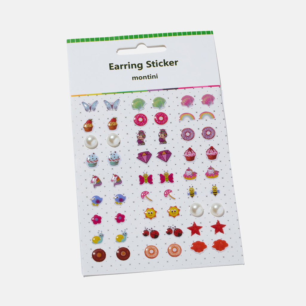 Örhängen stickers - djur & symboler