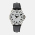 Moretime damklocka - silver/svart, 27 mm