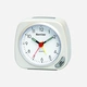 Väckarklocka - vit, 7x6,5 cm