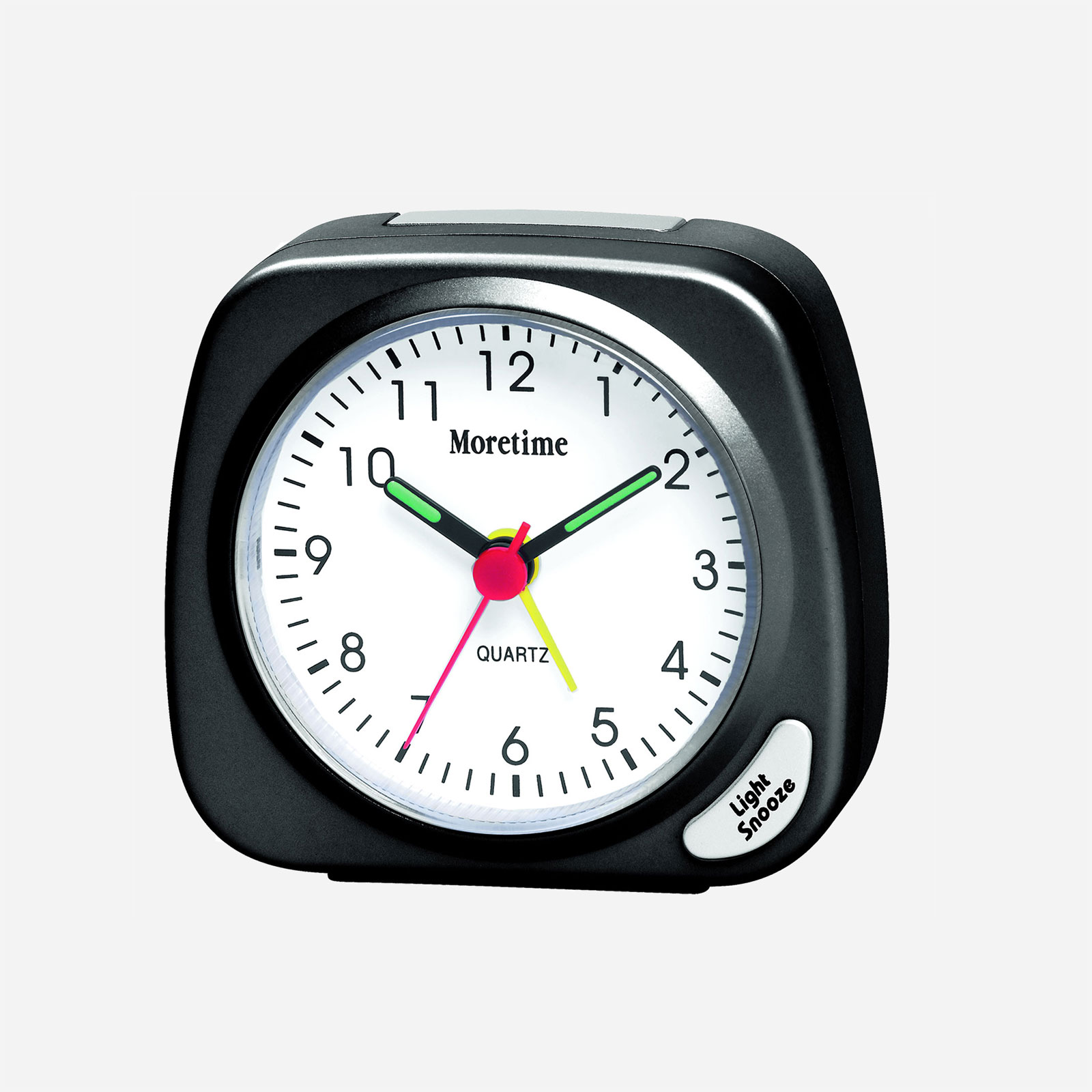 Väckarklocka - svart, 7x6,5 cm