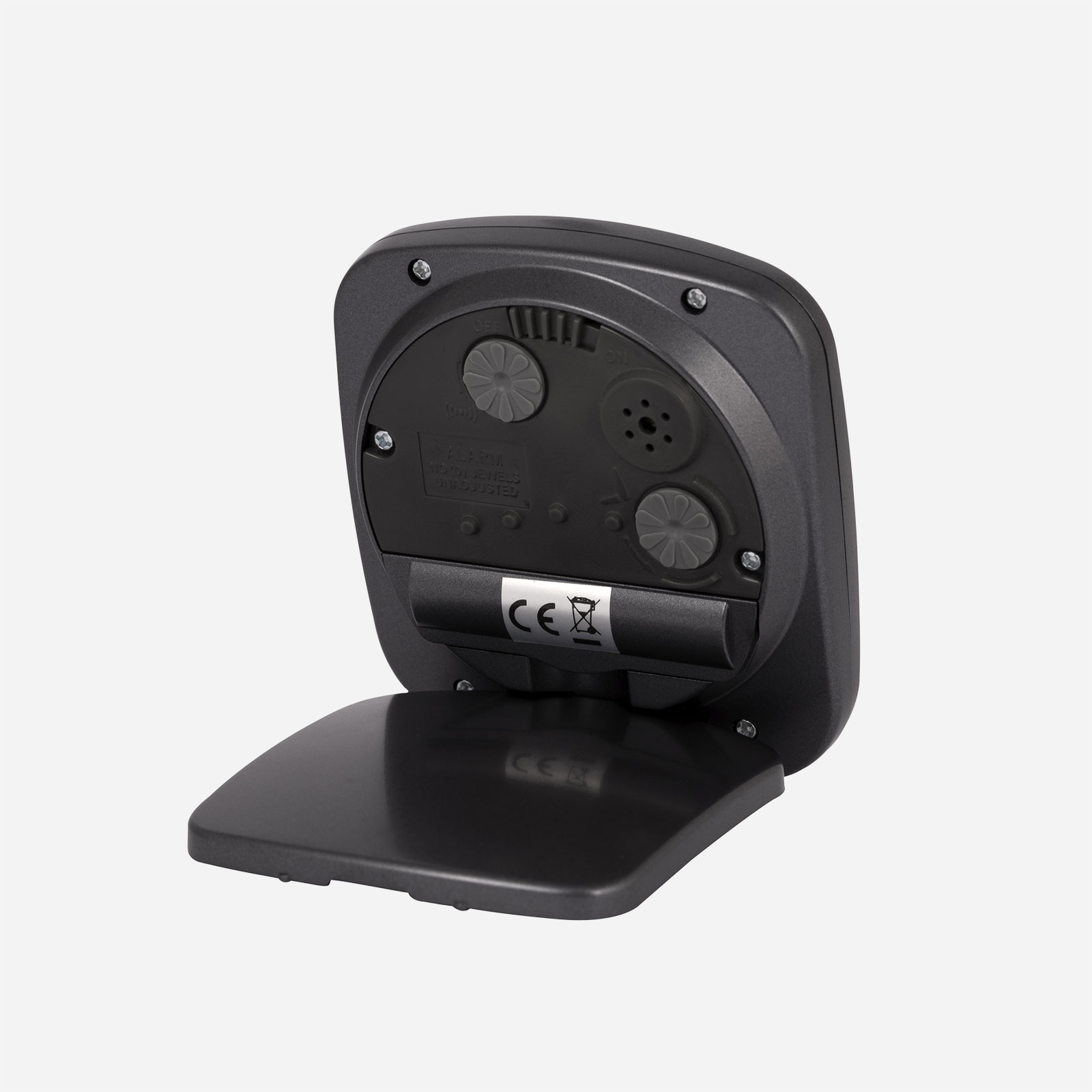 Reseväckarur - grå