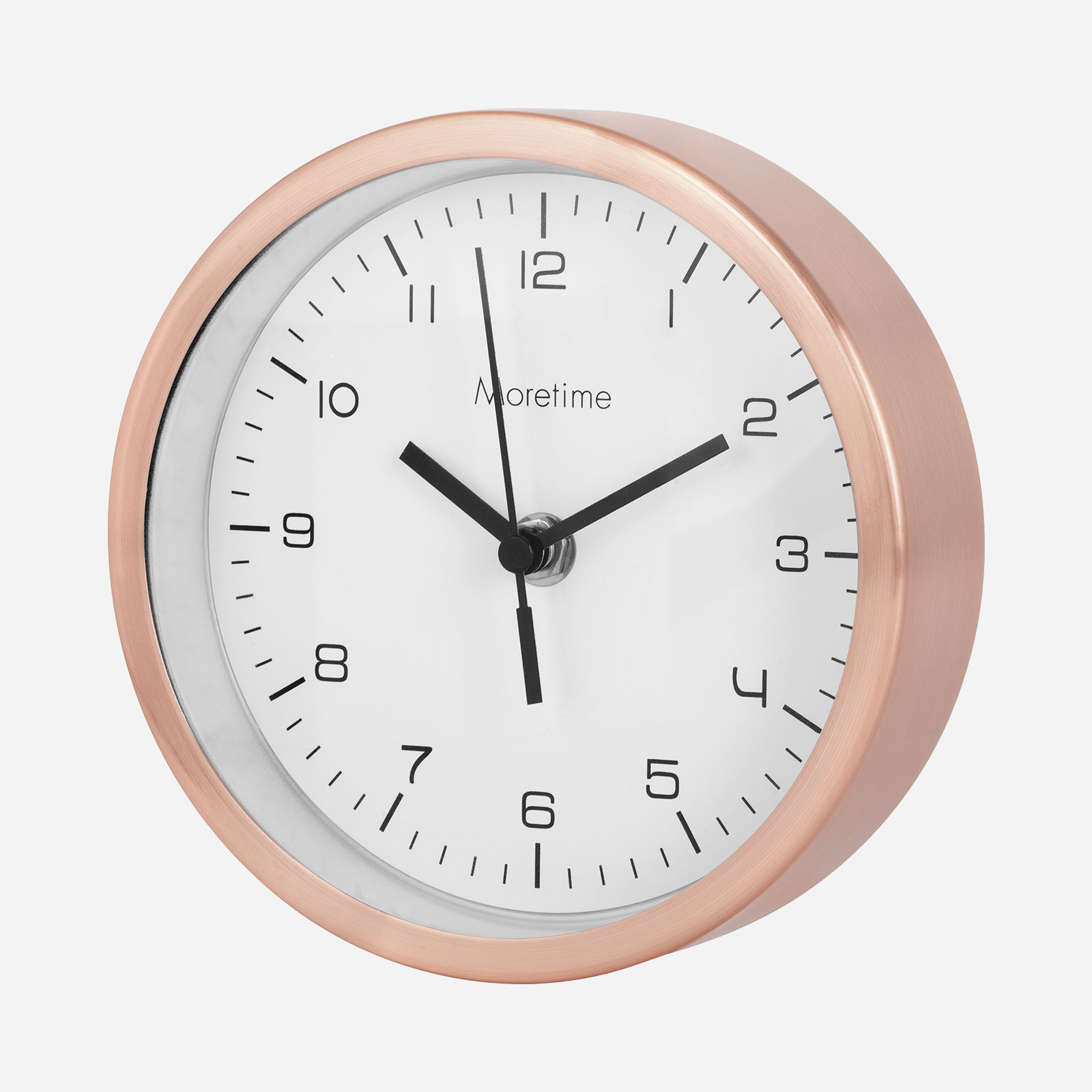 Väggklocka Vit/Rosegold - 15 cm