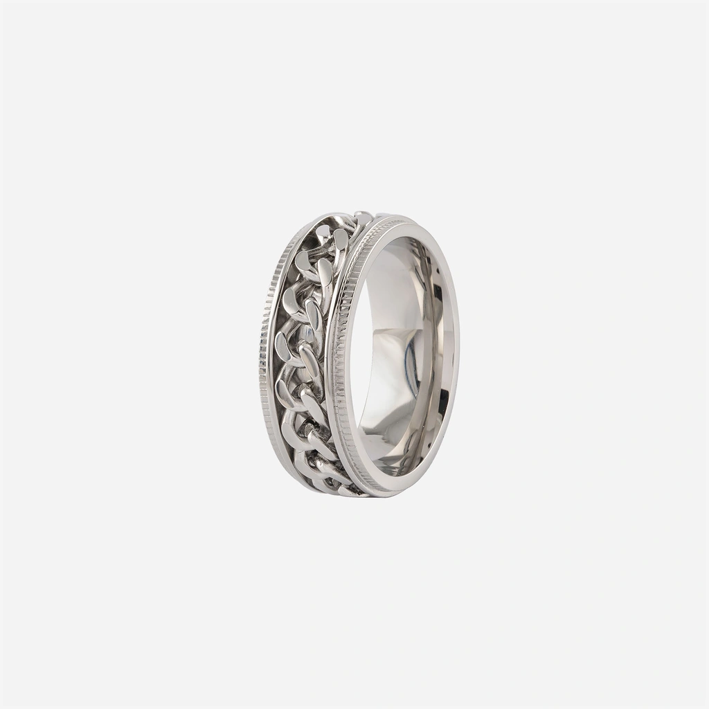 Ring herr stål - kedja, 19,8