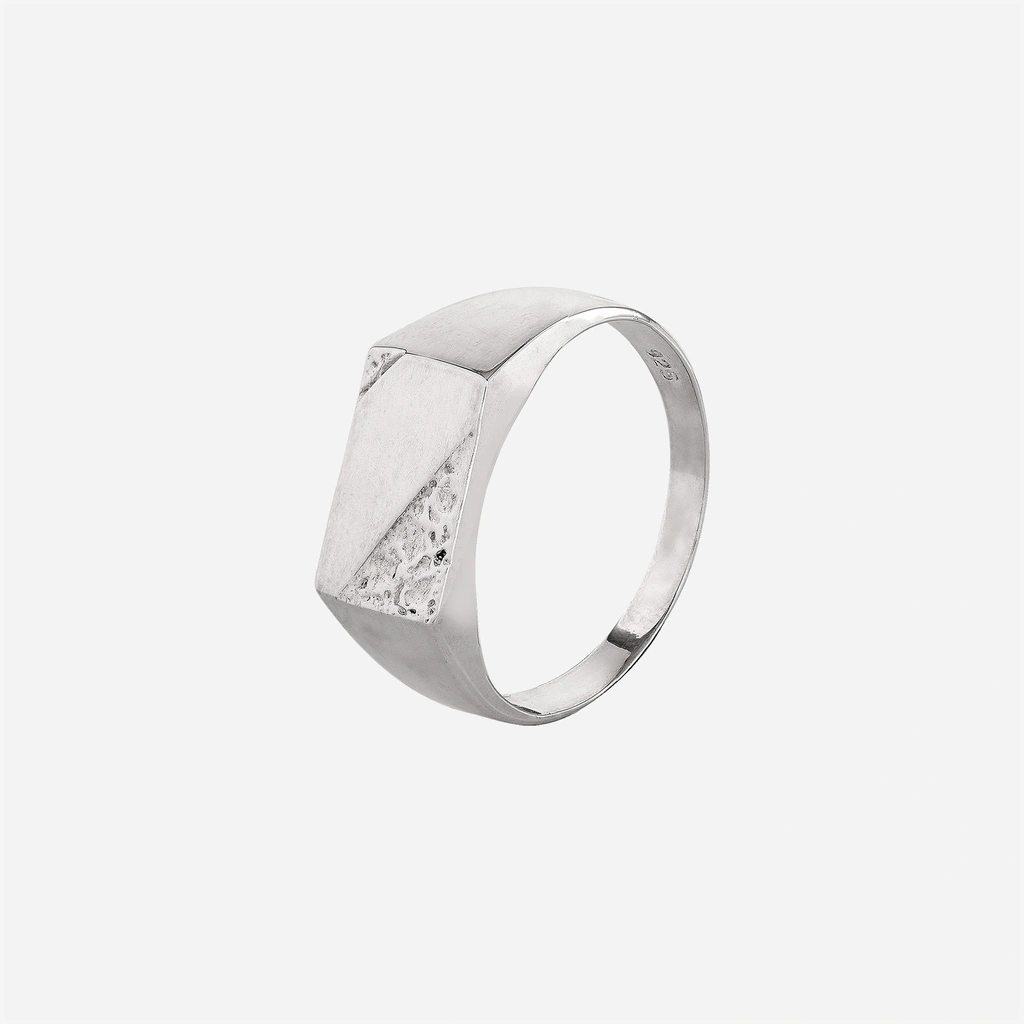 Silverring herr - klackring, 18