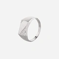 Silverring herr - klackring, 18