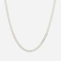 Silverhalsband herr - pansarkedja 50 cm