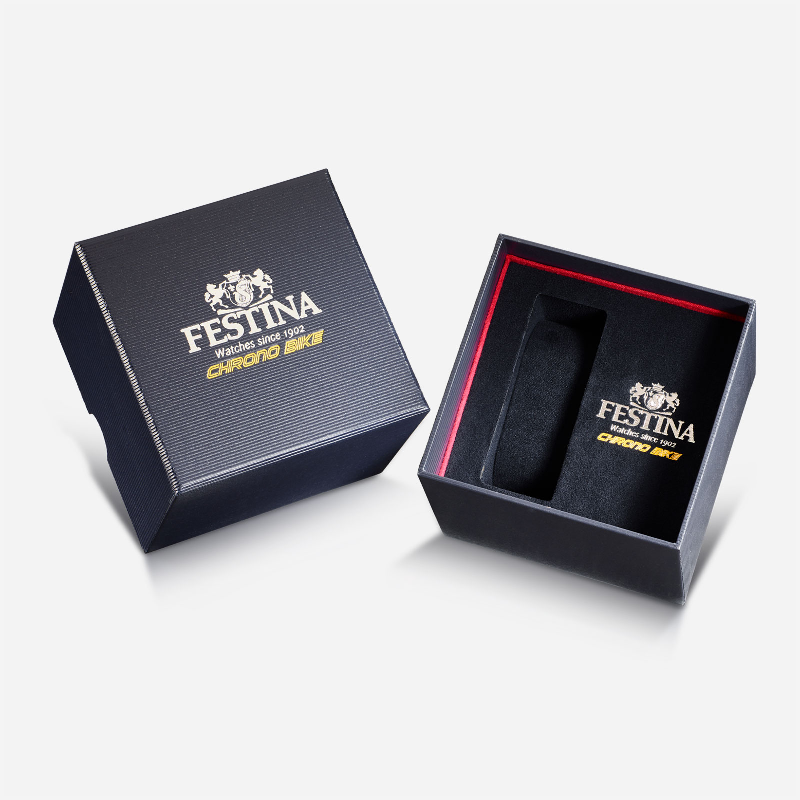 Festina F20641/2 Chrono Bike - herrklocka, stål/blå,  47mm