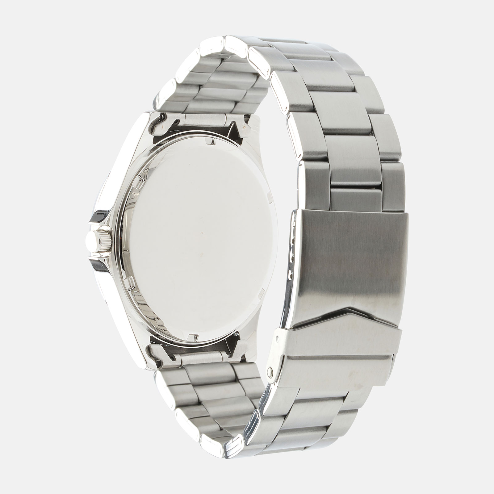 Moretime herrklocka - metallband, silver/svart, 42 mm