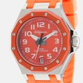 California barnklocka - gummiband, orange, 37 mm