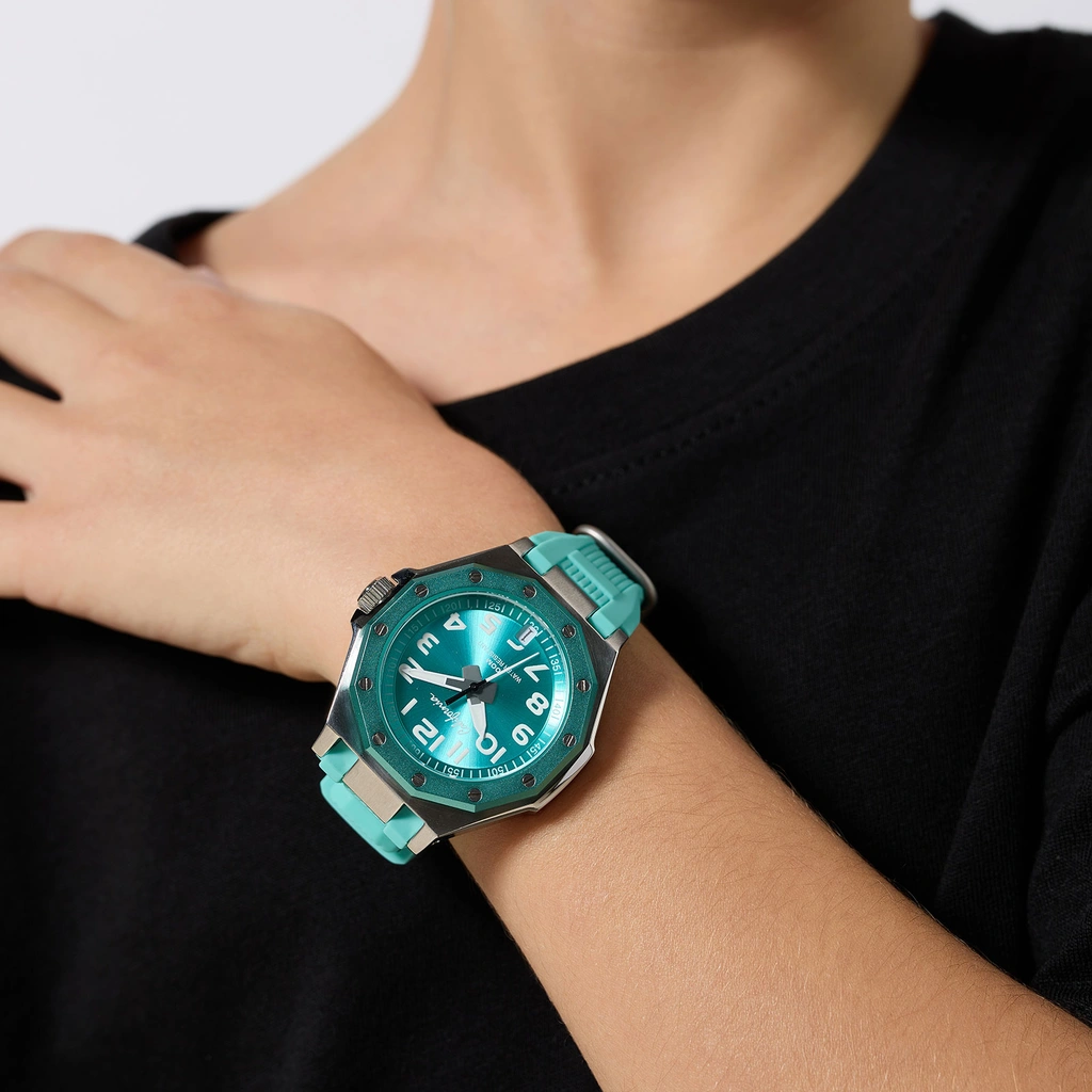 California barnklocka - gummiband, tukos, 37 mm