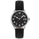 Moretime herrklocka - svart, 38 mm
