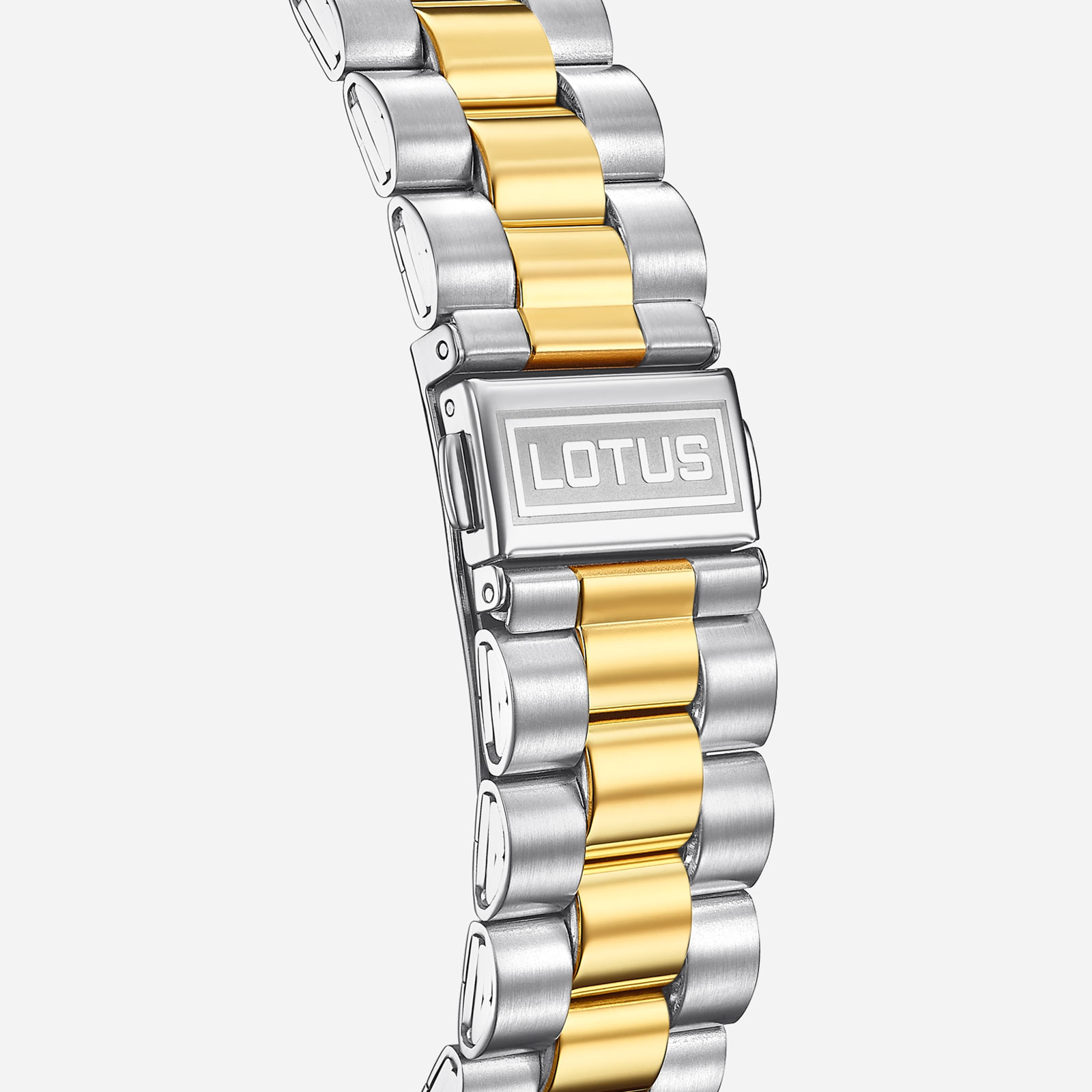 Lotus herrklocka -  dag/datum, bicolor/blå, 41,5 mm