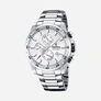 Festina F20463/1 Chrono Sport - herrklocka, stål/vit, 45mm