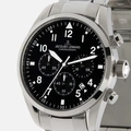 Jacques Lemans Sport - set herrklocka stål/svart, 42mm