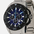 Festina F20641/2 Chrono Bike - herrklocka, stål/blå,  47mm