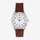 Regal Classic line - brunt band, silverton/vit, 36mm